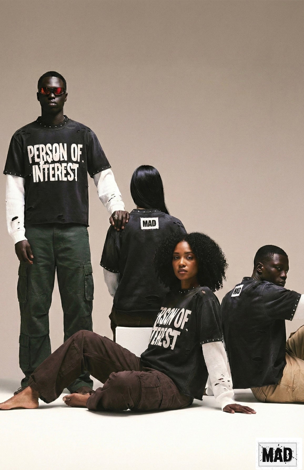 Person Of Interest Layered T-Shirt